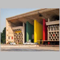 Palácio da Assembléia em Chandigarh, Índia, Foto Flickr, Fernando Stankuns.jpg